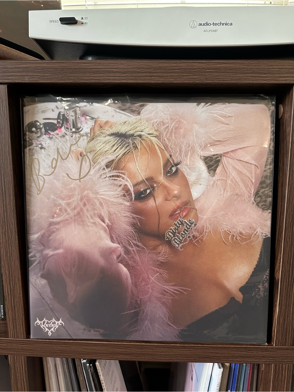 Bebe Rexha Dirty Blonde SIGNED Vinyl
